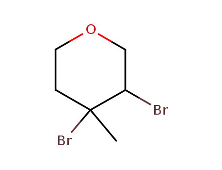 3,4-Dibromo-4-methyloxane