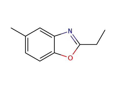 Molecular Structure of 20514-29-8 (2-Ethyl-5-Methylbenzoxazole)