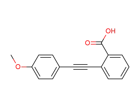2-((4-methoxyphenyl)ethynyl)benzoic acid