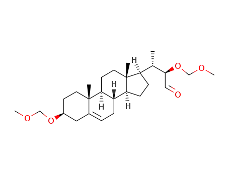 (2R,3S)-2-Methoxymethoxy-3-((3S,8S,9S,10R,13S,14S,17R)-3-methoxymethoxy-10,13-dimethyl-2,3,4,7,8,9,10,11,12,13,14,15,16,17-tetradecahydro-1H-cyclopenta[a]phenanthren-17-yl)-butyraldehyde