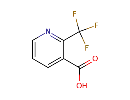 Molecular Structure of 131747-43-8 (3-Pyridinecarboxylicacid, 2-(trifluoromethyl)-)