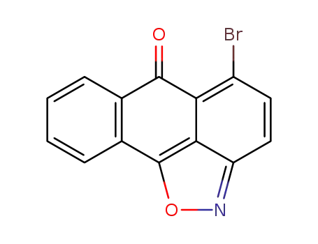 5-bromo-6-oxo-6H-anthra<1,9-cd>isoxazole