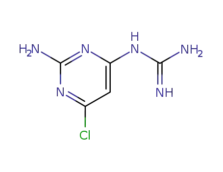 Molecular Structure of 83170-03-0 (2-Amino-4-chloro-6-guanidinopyrimidine)