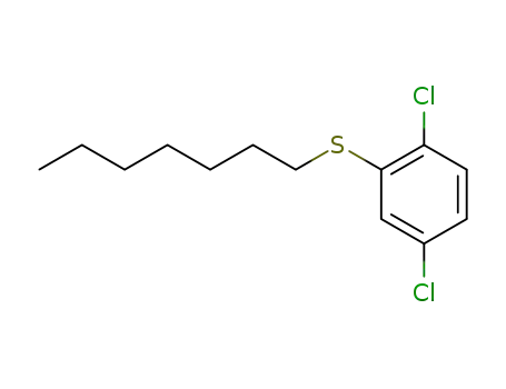 Heptyl 2,5-dichlorophenyl sulfide