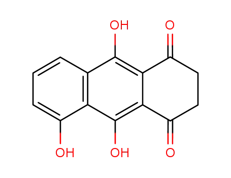 1,4-dioxo-1,2,3,4-tetrahydro-5,9,10-trihydroxyanthracene(leuco 1,4,5-trihydroxy-9,10-anthraquinone)