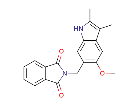 2,3-dimethyl-5-methoxy-6-(phtalimidomethyl)indole