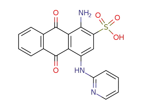 1-Amino-9,10-dioxo-4-(pyridin-2-ylamino)-9,10-dihydro-anthracene-2-sulfonic acid