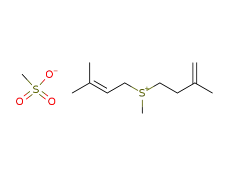 isopentenyl methyl prenyl sulfonium methane sulfonate