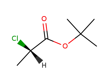 Propanoic acid, 2-chloro-, 1,1-dimethylethyl ester, (S)-