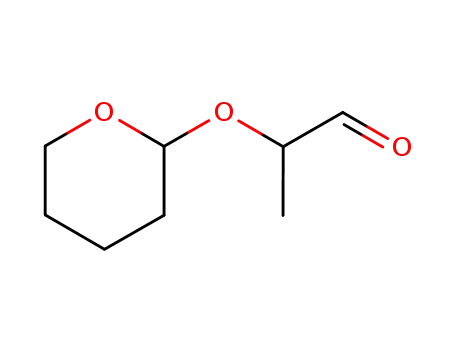 2-((tetrahydro-2H-pyran-2-yl)oxy)propanal