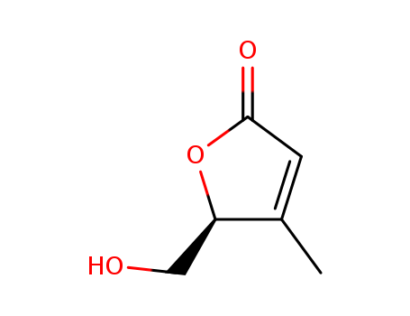 2(5H)-Furanone, 5-(hydroxymethyl)-4-methyl-, (S)-