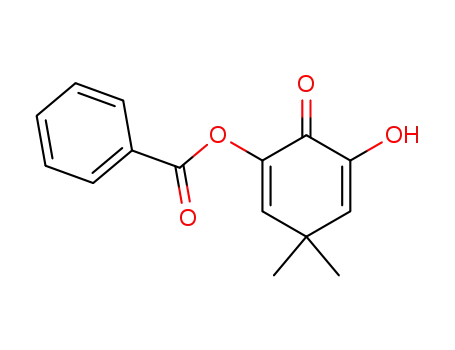 2-Benzoyloxy-6-hydroxy-4,4-dimethyl-2,5-cyclohexadien-1-on