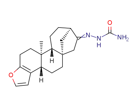 (3bS)-10b-methyl-(3br,10ac,10bt)-Δ2,3a(12a)-decahydro-5at,8t-methano-cyclohepta[5,6]naphtho[2,1-b]furan-7-one semicarbazone