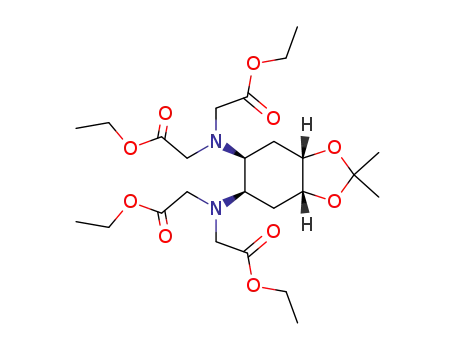 (3aα,5α,6α,7aα)-diethyl N,N'-(hexahydro-2,2-dimethyl-1,3-benzodioxole-5,6-diyl)bis