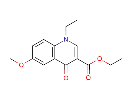 ethyl 1-ethyl-6-methoxy-1,4-dihydro-4-oxoquinoline-3-carboxylate