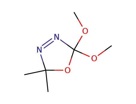 2,5-dihydro-2,2-dimethoxy-5,5-dimethyl-1,3,4-oxadiazole