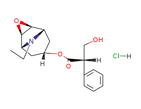 (-)-N-Ethylnorscopolamin-hydrochlorid
