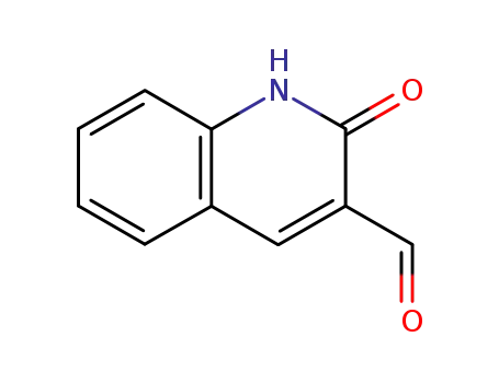 Molecular Structure of 91301-03-0 (2-OXO-1,2-DIHYDRO-QUINOLINE-3-CARBALDEHYDE)