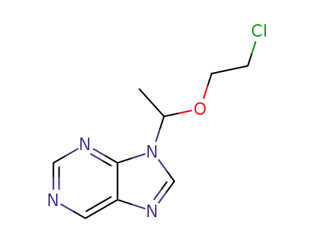9-[1-(2-Chloro-ethoxy)-ethyl]-9H-purine