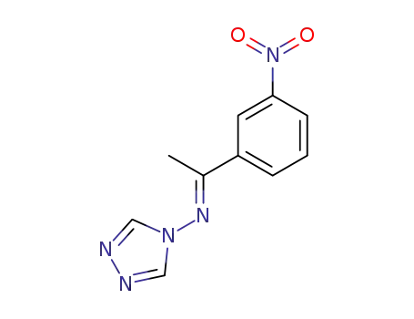 (E)-N-<1-(3-nitrophenyl)ethylidene>-4H-1,2,4-triazol-4-amine