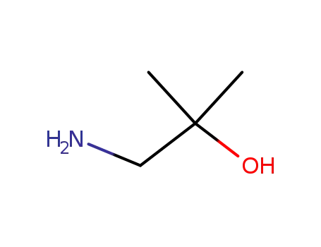 Molecular Structure of 2854-16-2 (1-Amino-2-methylpropan-2-ol)