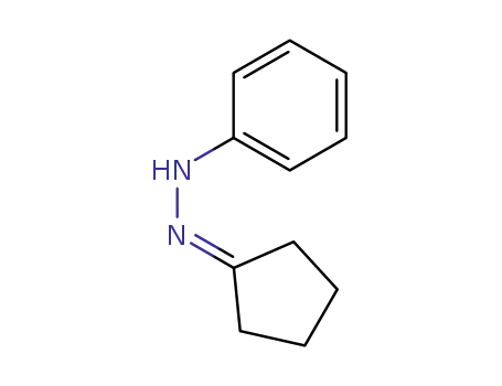 Molecular Structure of 1132-58-7 (Cyclopentanone phenylhydrazone)