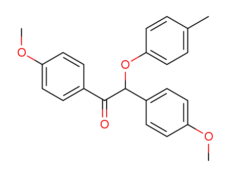 1,2-bis-(4-methoxyphenyl)-2-(4'-methylphenoxy)ethanone