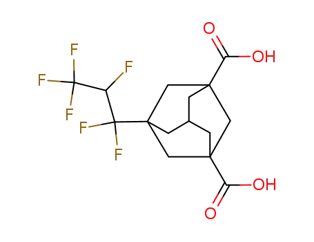 5-(1,1,2,3,3,3-Hexafluoro-propyl)-adamantane-1,3-dicarboxylic acid