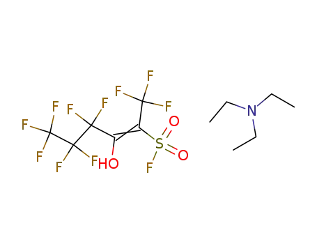 (Z)-1,1,1,4,4,5,5,6,6,6-Decafluoro-3-hydroxy-hex-2-enesulfonyl fluoride; compound with triethyl-amine