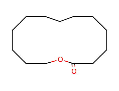 Molecular Structure of 1725-04-8 (1-oxacyclotetradecan-2-one)
