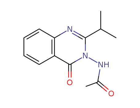 Acetamide,N-[2-(1-methylethyl)-4-oxo-3(4H)-quinazolinyl]-