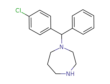 1-<(4-chlorophenyl)phenylmethyl>homopiperazine