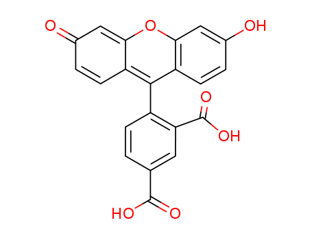 1,3-Benzenedicarboxylic acid, 4-(6-hydroxy-3-oxo-3H-xanthen-9-yl)-