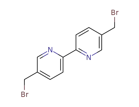 Molecular Structure of 92642-09-6 (5,5'-Bis(bromomethyl)-2,2'-bipyridine)