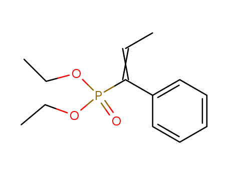 1-(diethoxyphosphinyl)-1-phenylpropene