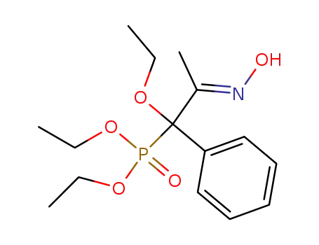 α-(diethoxyphosphinyl)-α-ethoxy-α-phenylacetone oxime