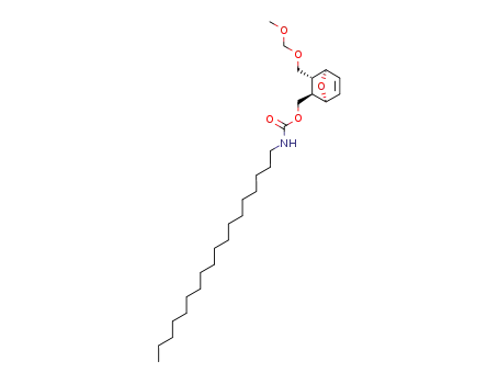Octadecyl-carbamic acid (1S,2R,3R,4R)-3-methoxymethoxymethyl-7-oxa-bicyclo[2.2.1]hept-5-en-2-ylmethyl ester