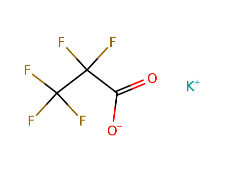 Propanoic acid,2,2,3,3,3-pentafluoro-, potassium salt (1:1)