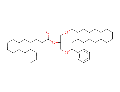Hexadecanoic acid 2-benzyloxy-1-hexadecyloxymethyl-ethyl ester