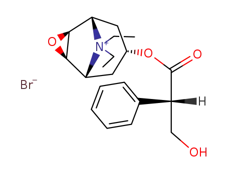 (1R,2R,4S,5S,7S)-9,9-Diethyl-7-((S)-3-hydroxy-2-phenyl-propionyloxy)-3-oxa-9-azonia-tricyclo[3.3.1.02,4]nonane; bromide