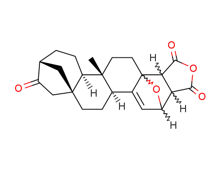 (4bS)-11b-methyl-8-oxo-(4br,11ac,11bt)-Δ4-tetradecahydro-3ξ,13aξ-epoxido-6at,9t-methano-cyclohepta[a]phenanthrene-1ξ,2ξ-dicarboxylic acid-anhydride