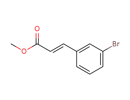 Molecular Structure of 79432-87-4 ((E)-METHYL 3-(3-BROMOPHENYL)ACRYLATE)