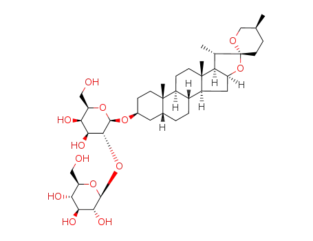 (25S)-5β-spirostan-3β-ol-3-O-β-D-glucopyranosyl-(1->2)-β-D-galactopyranoside