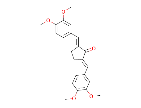 2,5-Bis<(3,4-dimethoxyphenyl)methylen>cyclopentanon