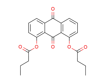 Butyric acid 8-butyryloxy-9,10-dioxo-9,10-dihydro-anthracen-1-yl ester