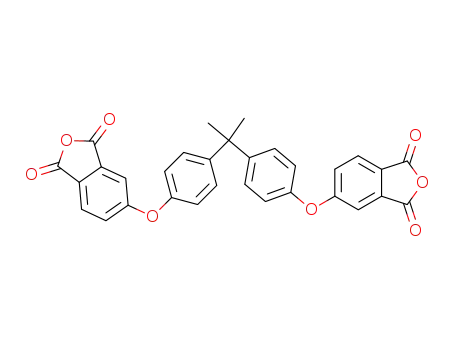 Molecular Structure of 38103-06-9 (4,4'-(4,4'-ISOPROPYLIDENEDIPHENOXY)BIS(PHTHALIC ANHYDRIDE))