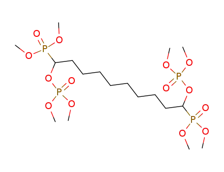 [10-(Dimethoxy-phosphoryl)-1,10-bis-(dimethoxy-phosphoryloxy)-decyl]-phosphonic acid dimethyl ester