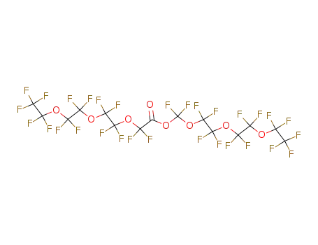 Difluoro-[1,1,2,2-tetrafluoro-2-(1,1,2,2-tetrafluoro-2-pentafluoroethyloxy-ethoxy)-ethoxy]-acetic acid difluoro-[1,1,2,2-tetrafluoro-2-(1,1,2,2-tetrafluoro-2-pentafluoroethyloxy-ethoxy)-ethoxy]-methyl ester