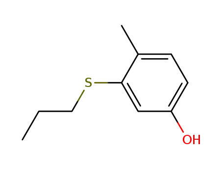 4-Methyl-3-(n-propylthio)phenol