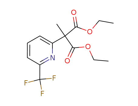 2-<2-(6-trifluoromethylpyridyl)>-2-methylmalonic acid diethylester